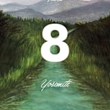 "Adventure Begins" - Table Numbers in Forest by Elly - Detail