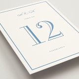 "Hepburn" - Table Numbers in Sky by Megan Davis - Detail