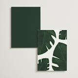 "Palm" - Table Numbers in Classic Palm by Kaydi Bishop - Back of Card Options