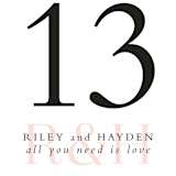 "over and over" - Table Numbers in Soft Peach by Lea Delaveris - Detail