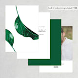 "Mod Palm" - Table Numbers in Pearl by Erin Hodges - Back of Card Options