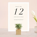 "Party in Paradise" - Table Numbers in Pineapple by Erin Hodges - Front