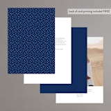 "Floral Ring" - Table Numbers in Atlantic by Karidy Walker - Back of Card Options