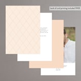 "Today & Always" - Table Numbers in Peach by Stacey Meacham - Back of Card Options