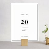 "Prelude" - Table Numbers in Vanilla by Nazia Hyder - Front