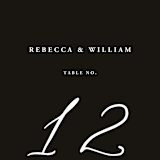 "We Do" - Table Numbers in Ink by lulu and isabelle - Detail