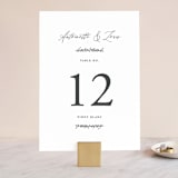 "Antoinette" - Table Numbers in Ivory by lulu and isabelle - Front