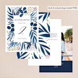 "Paradise" - Table Numbers in Seaside by Joanna Griffin - Back of Card Options