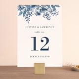 "Southern Comfort" - Table Numbers in French Blue by Chris Griffith - Front
