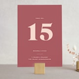 "headline" - Table Numbers in Rust by Melissa Egan of Pistols - Front
