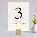 "a grand day" - Table Numbers in Vanilla by Lea Delaveris - Front