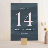 "ridge" - Table Numbers in Dusk by Krissy Bengtson - Front