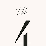 "mod" - Table Numbers in Creme by Nicoletta Savod - Detail