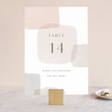 "Sculpture Garden" - Table Numbers in Desert by Hooray Creative - Front