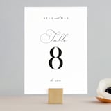 "Sweet Nothings" - Table Numbers in Linen by Keen Peachy - Front