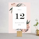 "Rustica" - Table Numbers in Cantaloupe by Petra Kern - Front