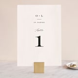 "Crush" - Table Numbers in Buttery by Carolyn MacLaren - Front