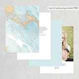 "My tenderness" - Table Numbers in Topaz by Helen Halik - Back of Card Options