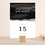 "Eloquent" - Table Numbers in Coal by Mansi Verma - Front