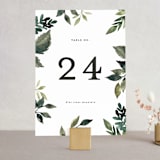 "Clearing" - Table Numbers in Leaf by Alethea and Ruth - Front