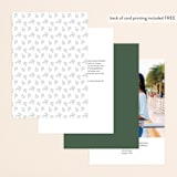 "A Dash of Delight" - Table Numbers in Pine Needle by Bramble Studio - Back of Card Options
