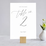 "Bare" - Table Numbers in Cloud by Kelly Nasuta - Front