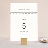 "Heirloom" - Table Numbers in Ink by Kimberly Morgan - Front