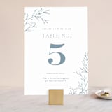 "Love Beyond Measure" - Table Numbers in Mineral by Oscar and Emma - Karly Depew - Front
