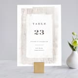 "Barnwood" - Table Numbers in Ash by Hooray Creative - Front