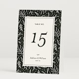 "As if a Dream" - Table Numbers in Cloud by Pine Street Creative - Folded