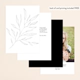 "Marlowe" - Table Numbers in Classy White by Kelly Schmidt - Back of Card Options