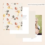 "Bella Mia" - Table Numbers in Autumn by Petra Kern - Back of Card Options