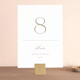 "Uncorked" - Table Numbers in Golden by Kristie Kern - Front