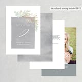 "In The Fall" - Table Numbers in Slate by Ashlee Townsend - Back of Card Options