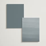 "Pressed Foliage" - Table Numbers in Heather by Stacey Meacham - Back of Card Options