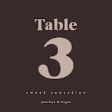 "joconde" - Table Numbers in Mahogany by chocomocacino - Detail