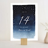 "Let it Snow" - Table Numbers in Celestial by Anastasia Makarova - Front
