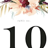"rustic florals" - Table Numbers in Garden by Kate Ahn - Detail