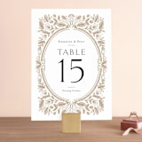 "charmed" - Table Numbers in Honey by Jen Owens - Front