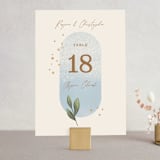 "Essence" - Table Numbers in Ivory by Laura Bolter - Front