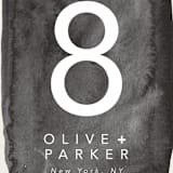 "Midtown" - Table Numbers in Stone by Hudson meet Rose - Detail