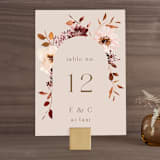 "Love Garden" - Table Numbers in Potpourri by Petra Kern - Front