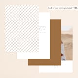 "Date Stamp" - Table Numbers in Wool by Jill Means - Back of Card Options