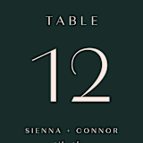 "archway" - Table Numbers in Forest by Jen Banks - Detail