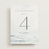 "At Sea" - Table Numbers in Sky by Nicoletta Savod - Front