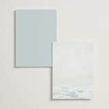 "At Sea" - Table Numbers in Sky by Nicoletta Savod - Back of Card Options