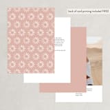 "Party Accordingly" - Table Numbers in Blush by Hudson meet Rose - Back of Card Options