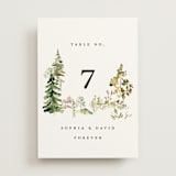 "Great Outdoors" - Table Numbers in Forest by Petra Kern - Front