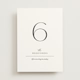 "Initial" - Table Numbers in Pearl by Jennifer Postorino - Front