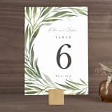 "Orchard" - Table Numbers in Laurel Bough by Erin L. Wilson - Front